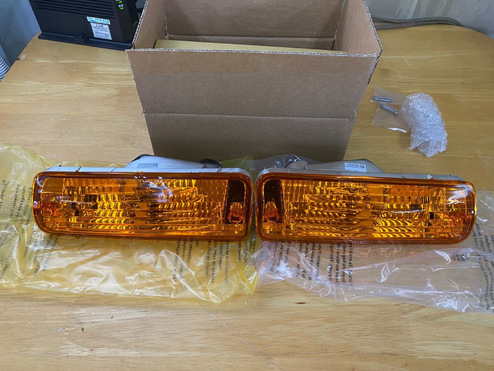 78プラド オレンジライト類 4点セット コーナーランプ テールランプ