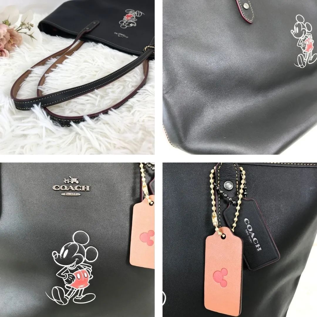 COACH コーチ ディズニーコラボ ミッキーマウス トートバッグ