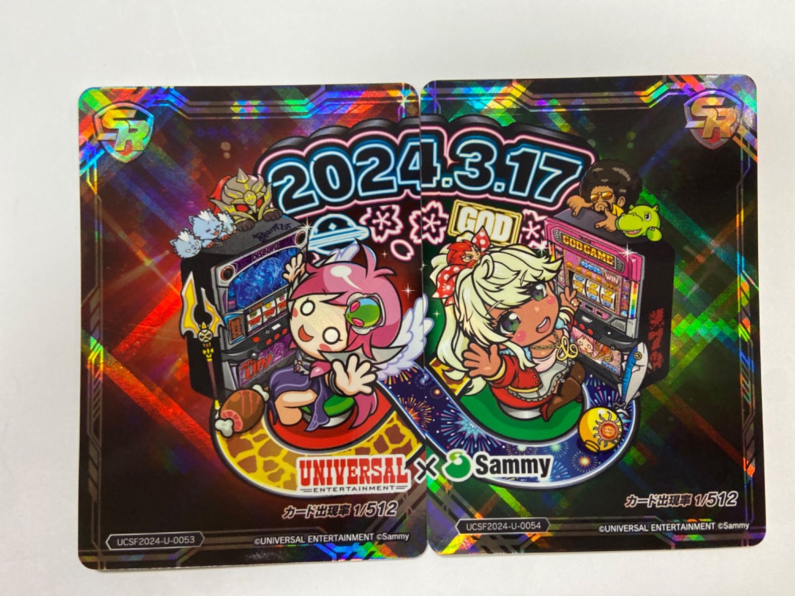 ユニバカ✕サミフェス トレカ SR ペルセポネ シンディ ユニバカ