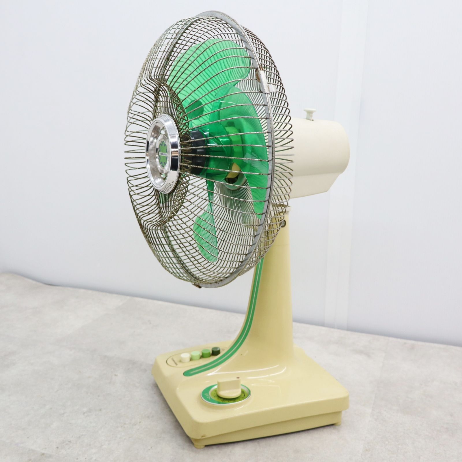 ▽当時物！ ｜レトロ 扇風機｜TOSHIBA 東芝 D-30D41G 羽根の大きさ