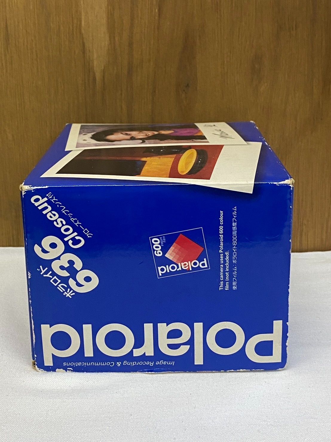 カメラ】ポラロイド636 本体＋未使用フィルムセット／箱・説明書付き