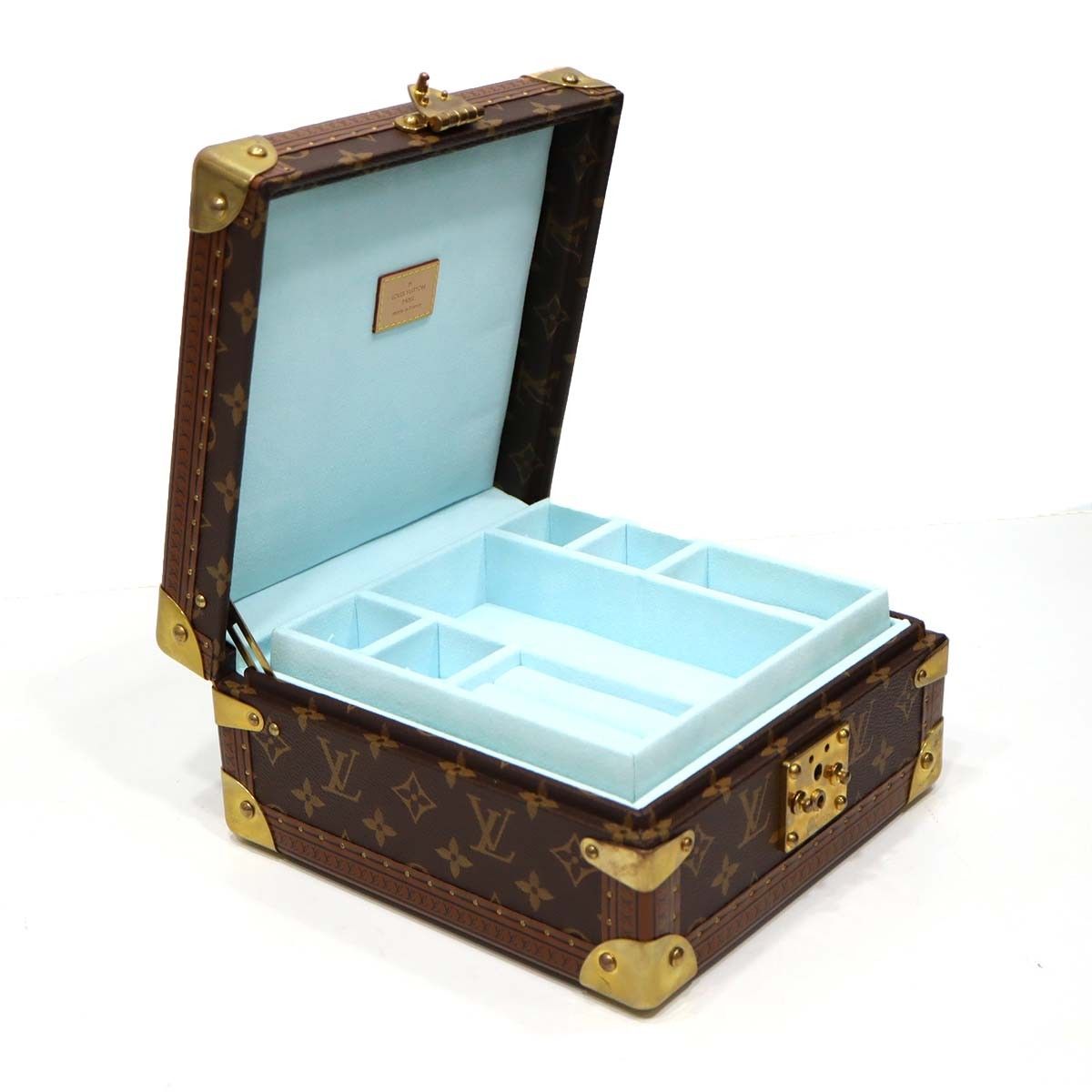 LOUIS VUITTON ルイヴィトン M10171 コフレ・ジュワイアリー ブルー