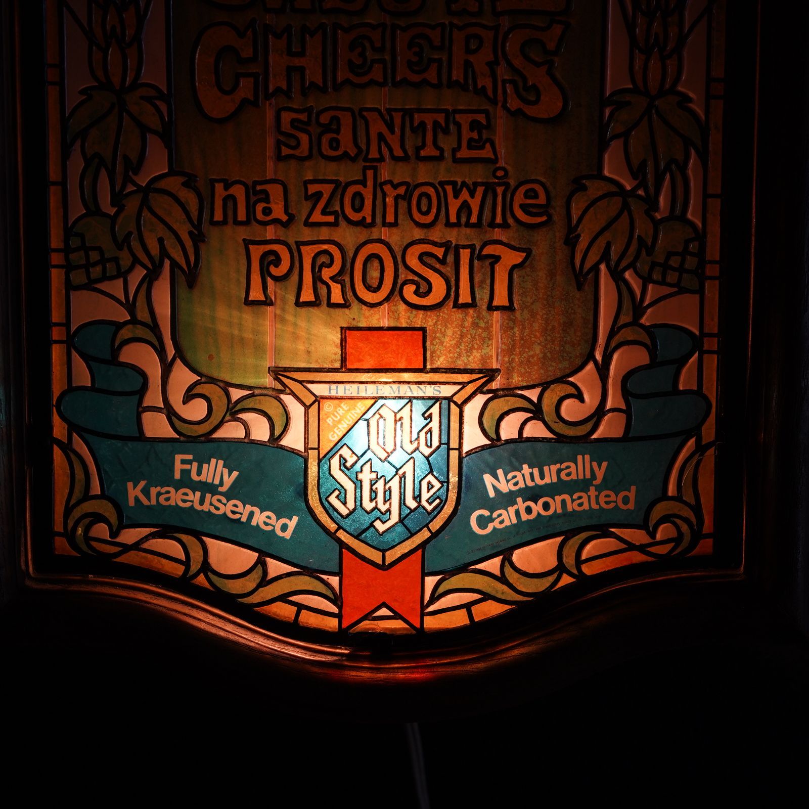 OLD STYLE BEER ライトサイン 照明 電飾 ヴィンテージ アメリカン