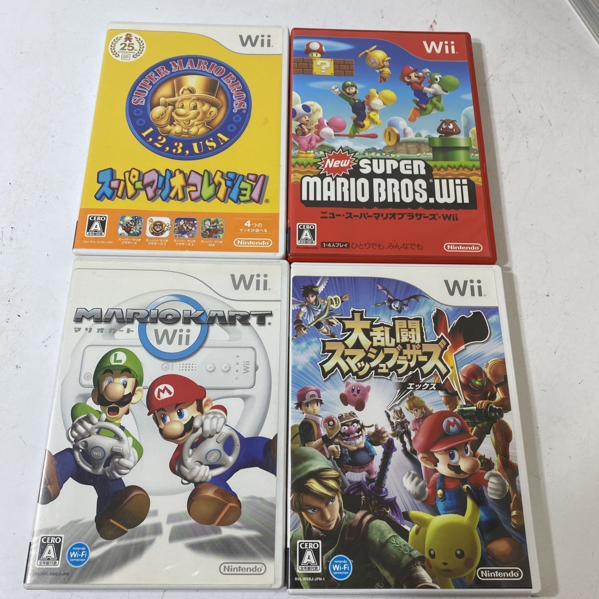 wii 遊べるセット 4人プレイ スマブラ マリオ wii 遊べるセット 4人