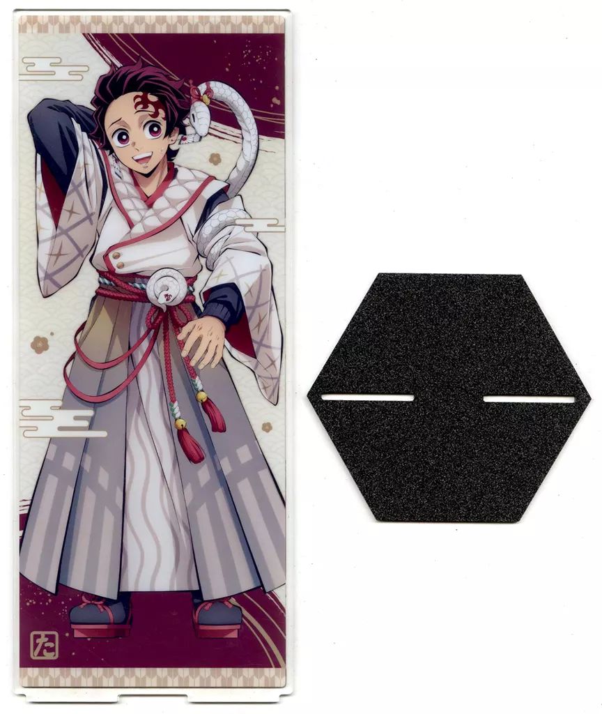 中古】アクリルスタンド・アクリルパネル 竈門炭治郎 屏風アクリル