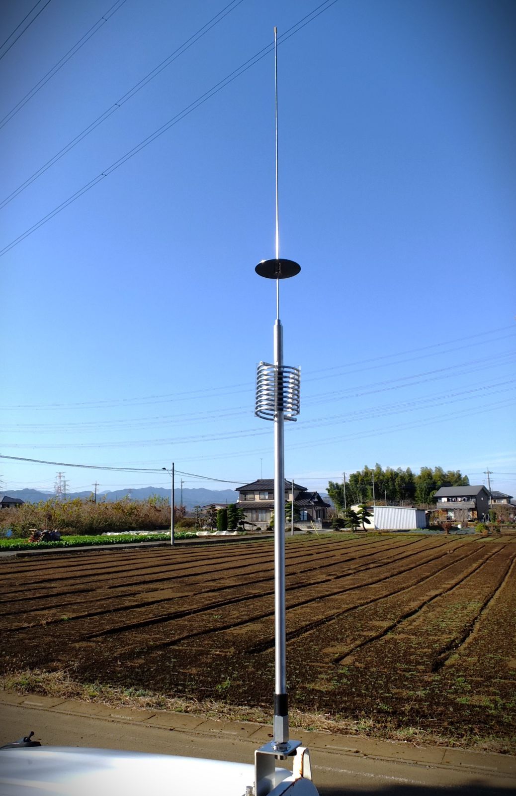 デコトラ 当時物！希少！CBアンテナ．UFOアンテナ。アルミ製 水産