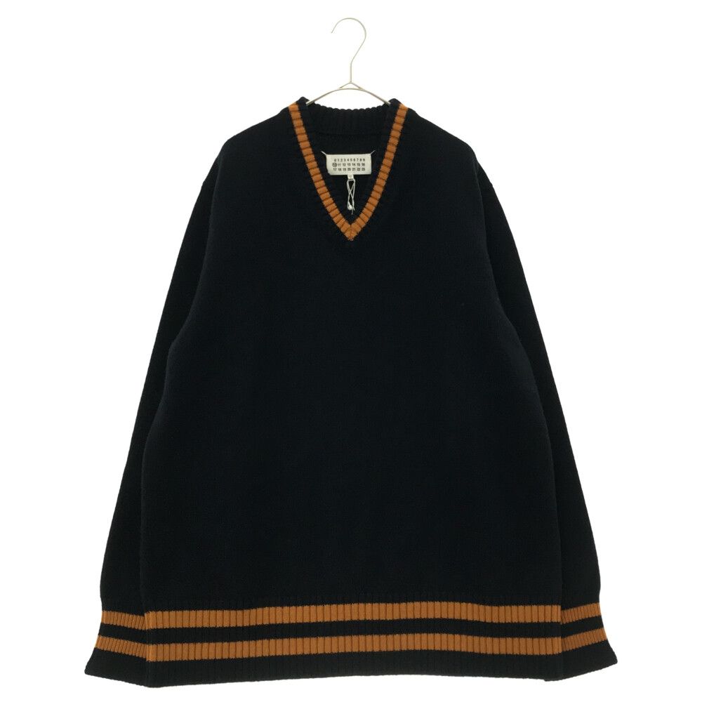 Maison Margiela (メゾンマルジェラ) 21AW Vネックラインニット