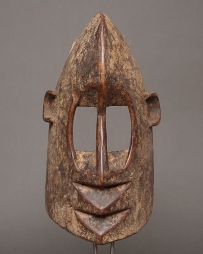 グロ族仮面 63cm アフリカン プリミティブアート マスク 木彫 グロ族