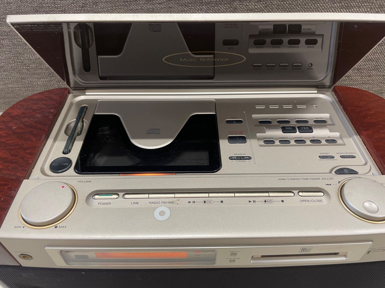 日*9様 SONY セレブリティ MD-7000 CDプレーヤー 30周年記念モ SONY MD-