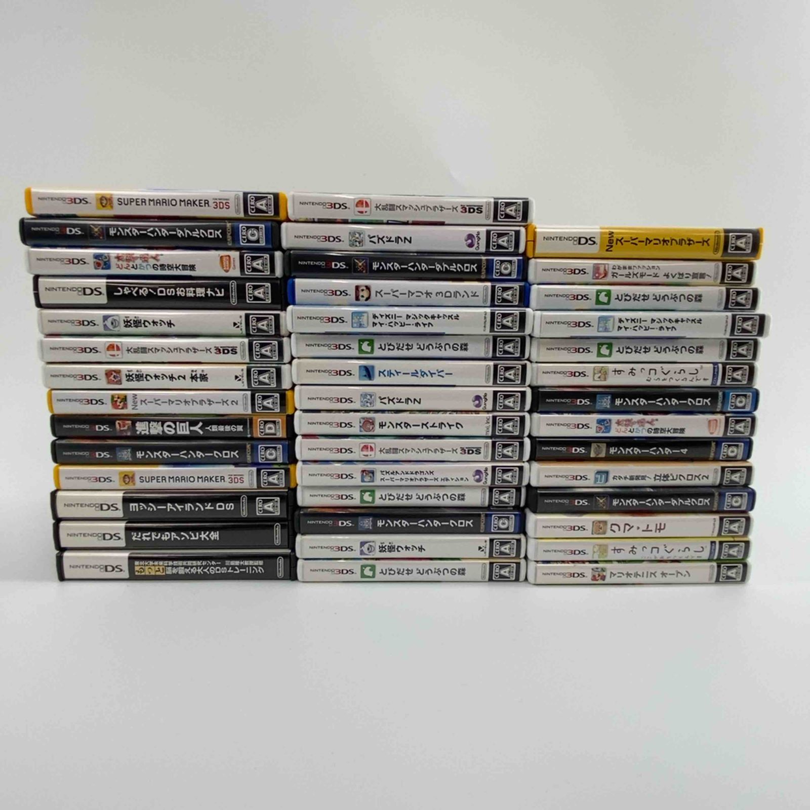 DS 3DS ソフト まとめ売り 38本 DS 3DS ソフト まとめ売り 38本 DS 3DS