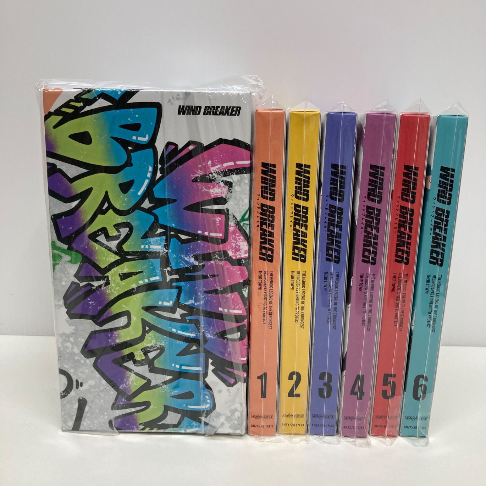 WIND BREAKER DVD 完全生産限定版 全6巻セット 全巻収納BOX付き - メルカリ