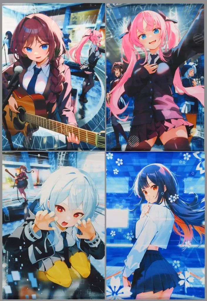 中古】タペストリー 全4種セット B2タペストリー 「DMMくじ 原作