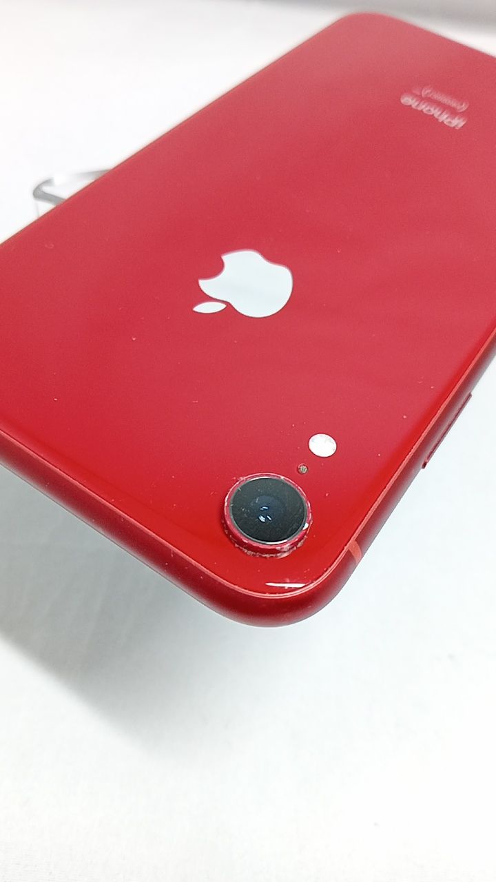iPhone XR レッド 265GB 画面にひびあり iPhone XR 赤色 64GB 画面に