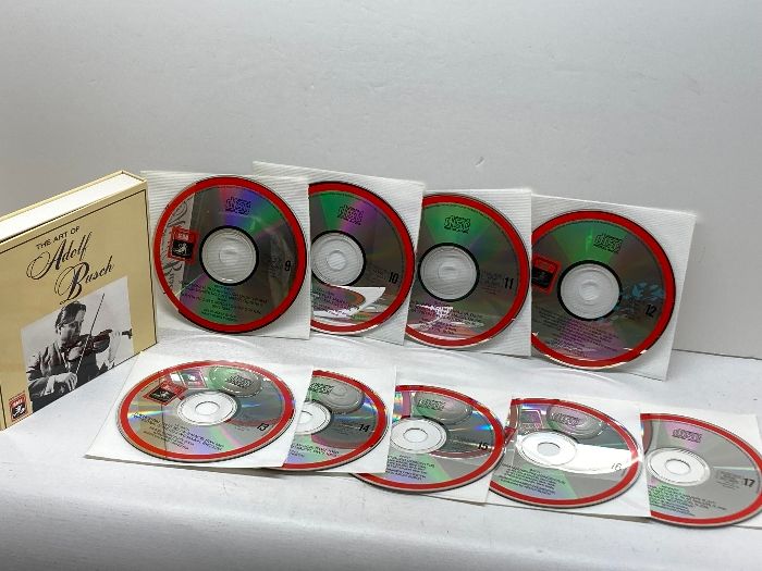 アドルフ・ブッシュの芸術 THE ART OF ADOLF BUSCH 17枚組 アドルフ