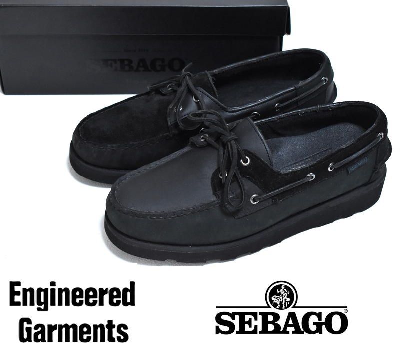 新品 エンジニアードガーメンツ × SEBAGO ボートシューズ【US:9】【US