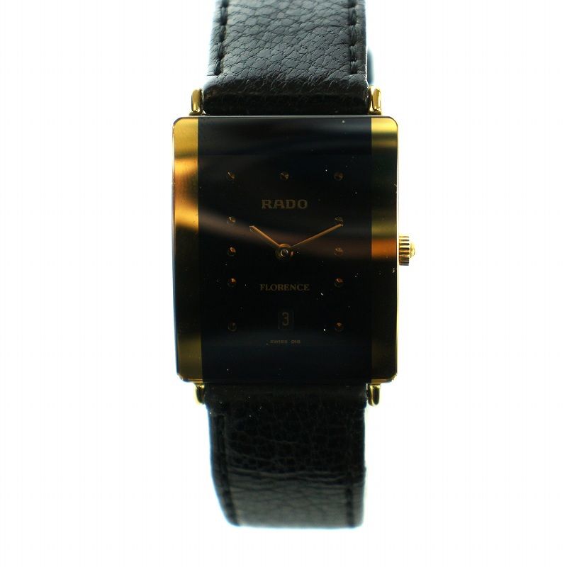 ラドー RADO フローレンス FLORENCE 腕時計 ウォッチ クォーツ 紺文字