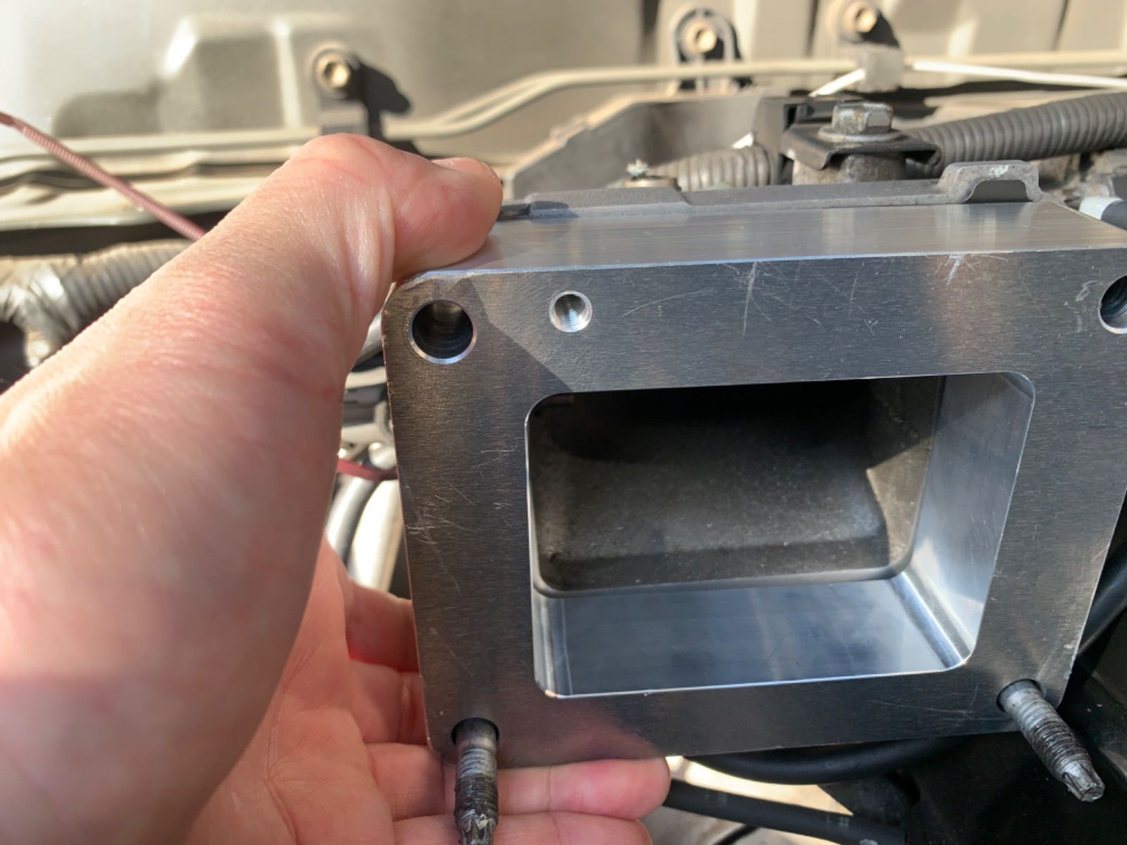 ランクル100ランクル80 インテークヒーター削除ブロック サイバー