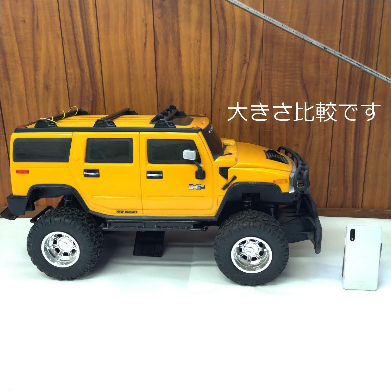 New Bright社 1/6スケール HUMMER H2 ラジコン 特大 71cm ホビー 0067
