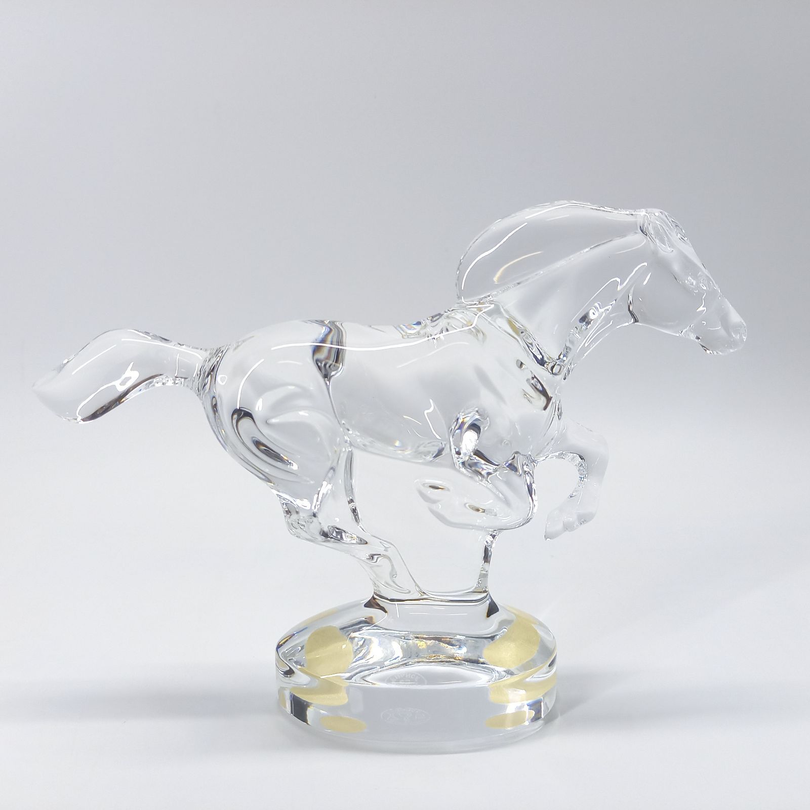 バカラ 干支 午 馬 クリスタル 置物 フィギュリン Baccarat ホース