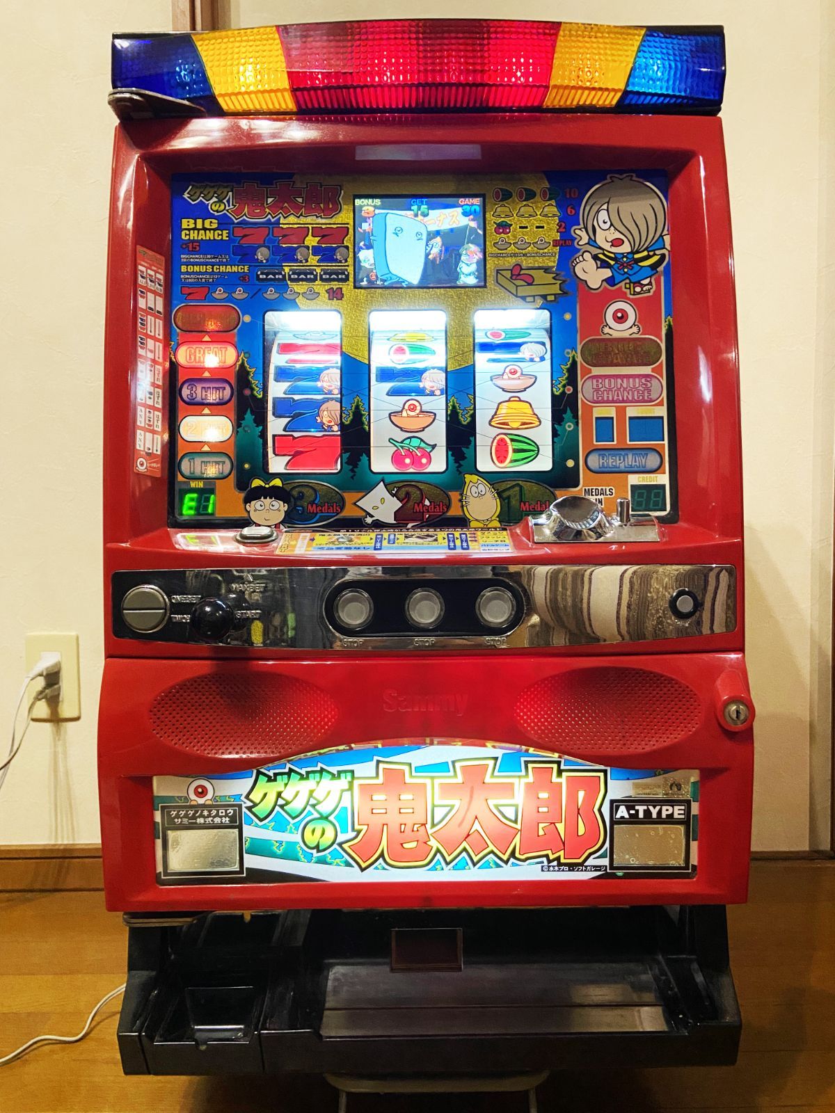 ☆専用☆【送料込】 パチスロ スロット実機 サミー ゲゲゲの鬼太郎