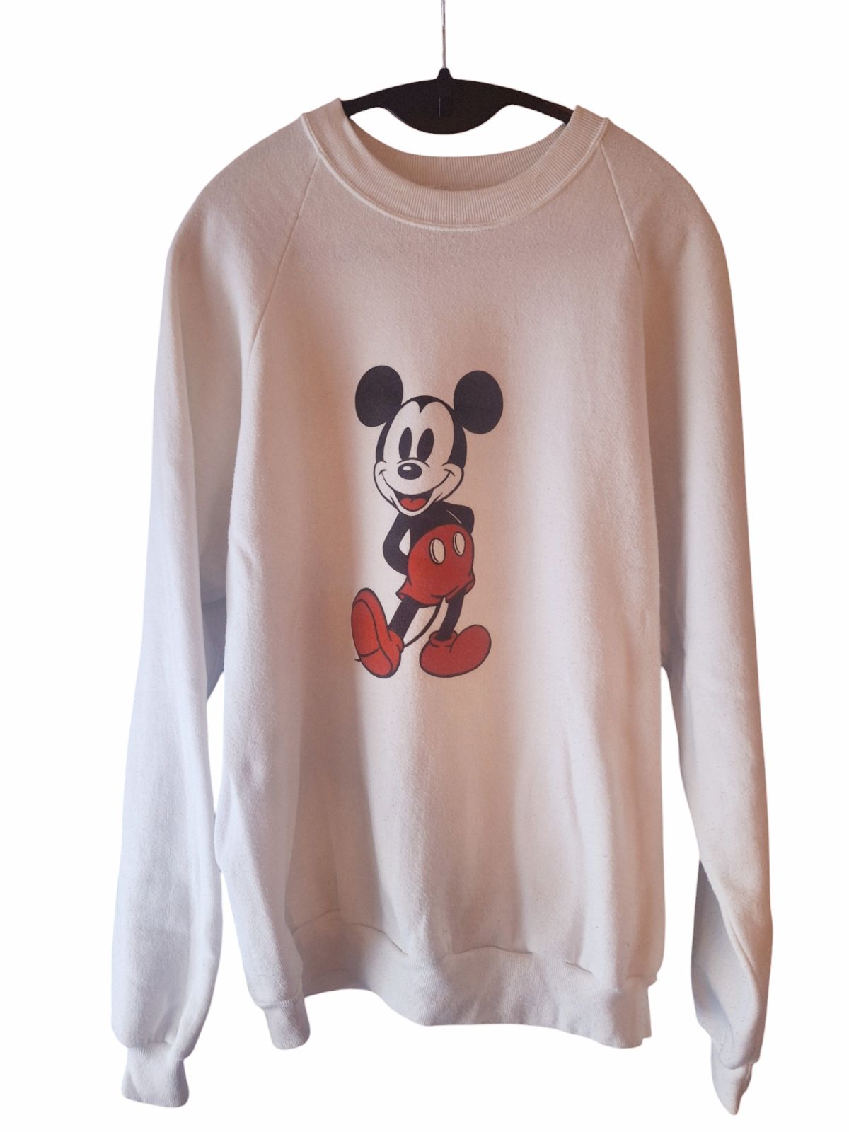 special【90s】Disney Micky vintage sweatshirt white スペシャル！幻