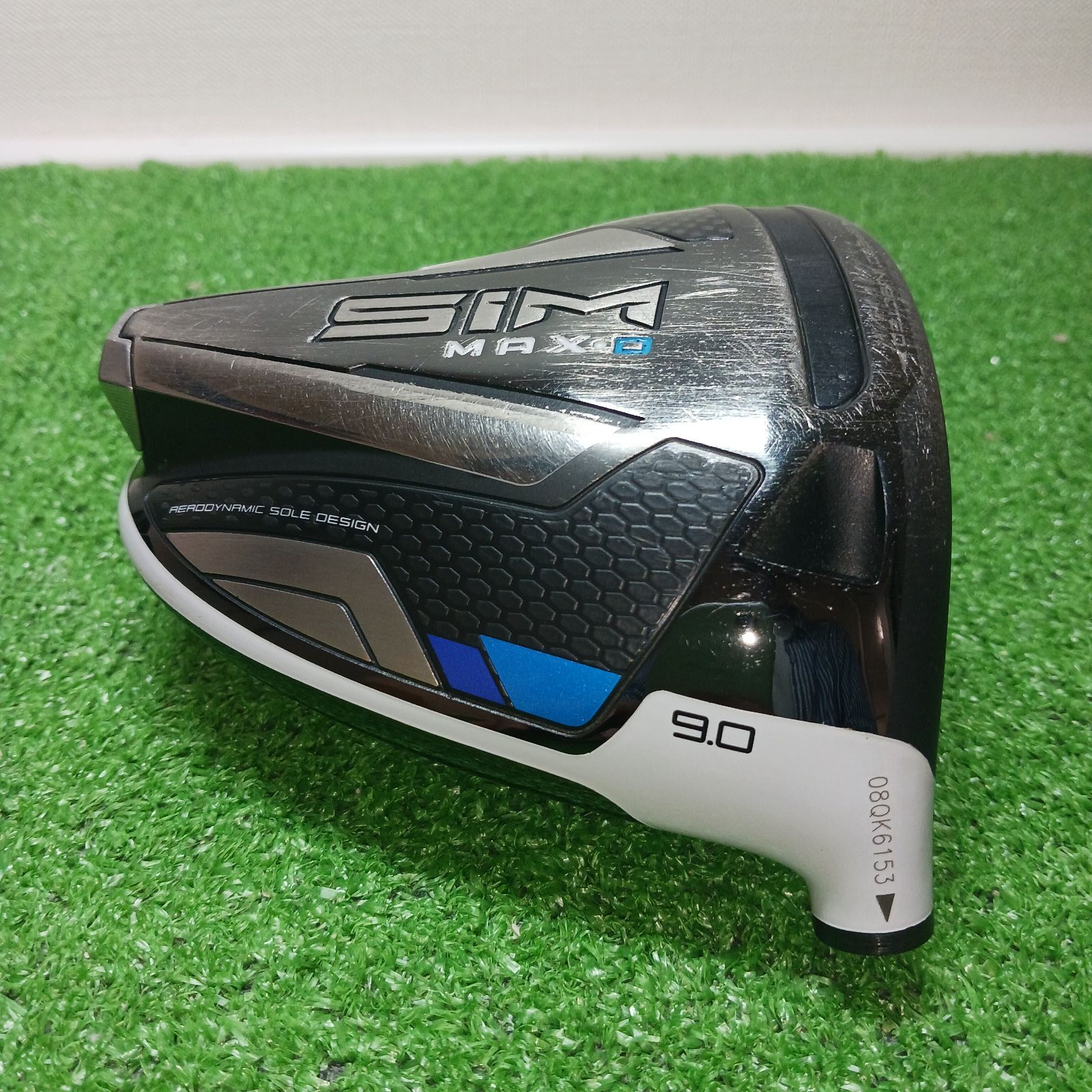 テーラーメイド sim max ドライバーヘッド 10.5 ヘッドカバー付き