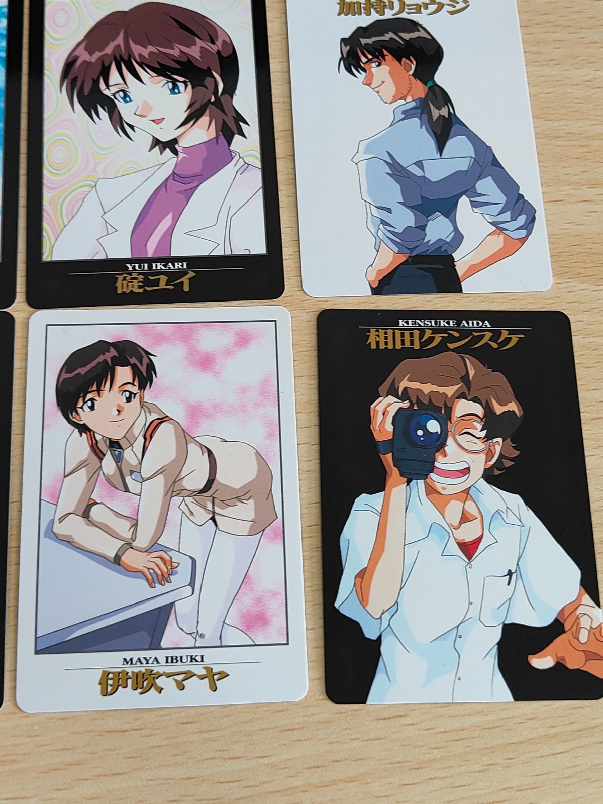 aca192 エヴァンゲリオン カード カードダス 伊吹マヤ 碇ユイ 洞木