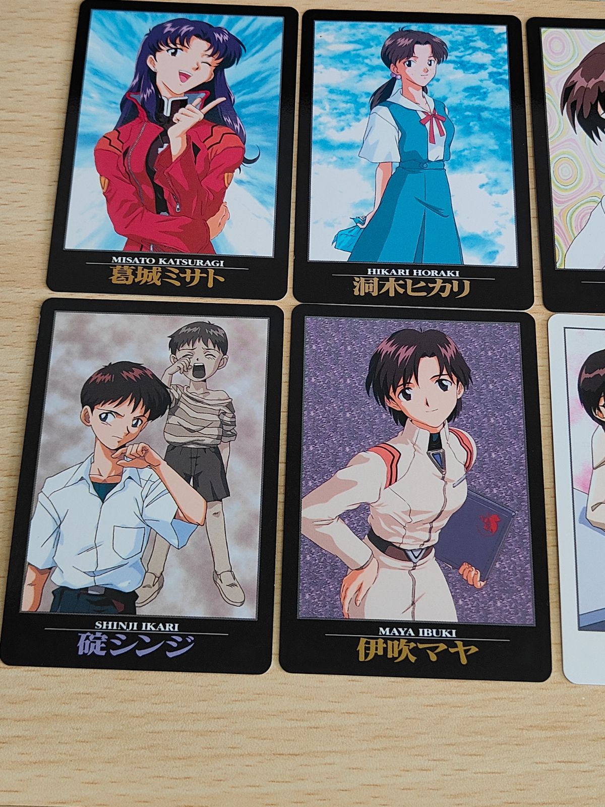 aca192 エヴァンゲリオン カード カードダス 伊吹マヤ 碇ユイ 洞木