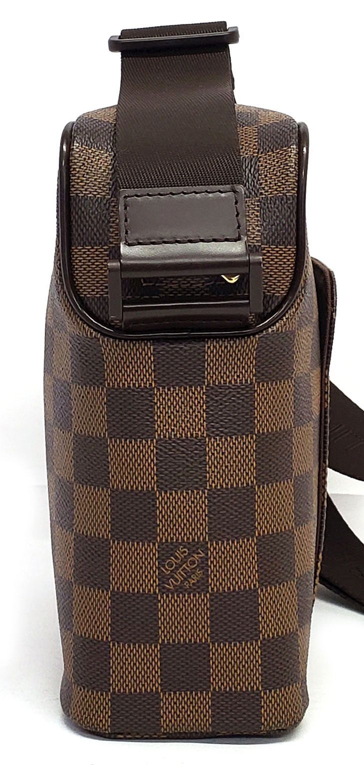 D2055◇ほぼ未使用【ルイヴィトン】ダミエ オラフ PM ショルダーバッグ