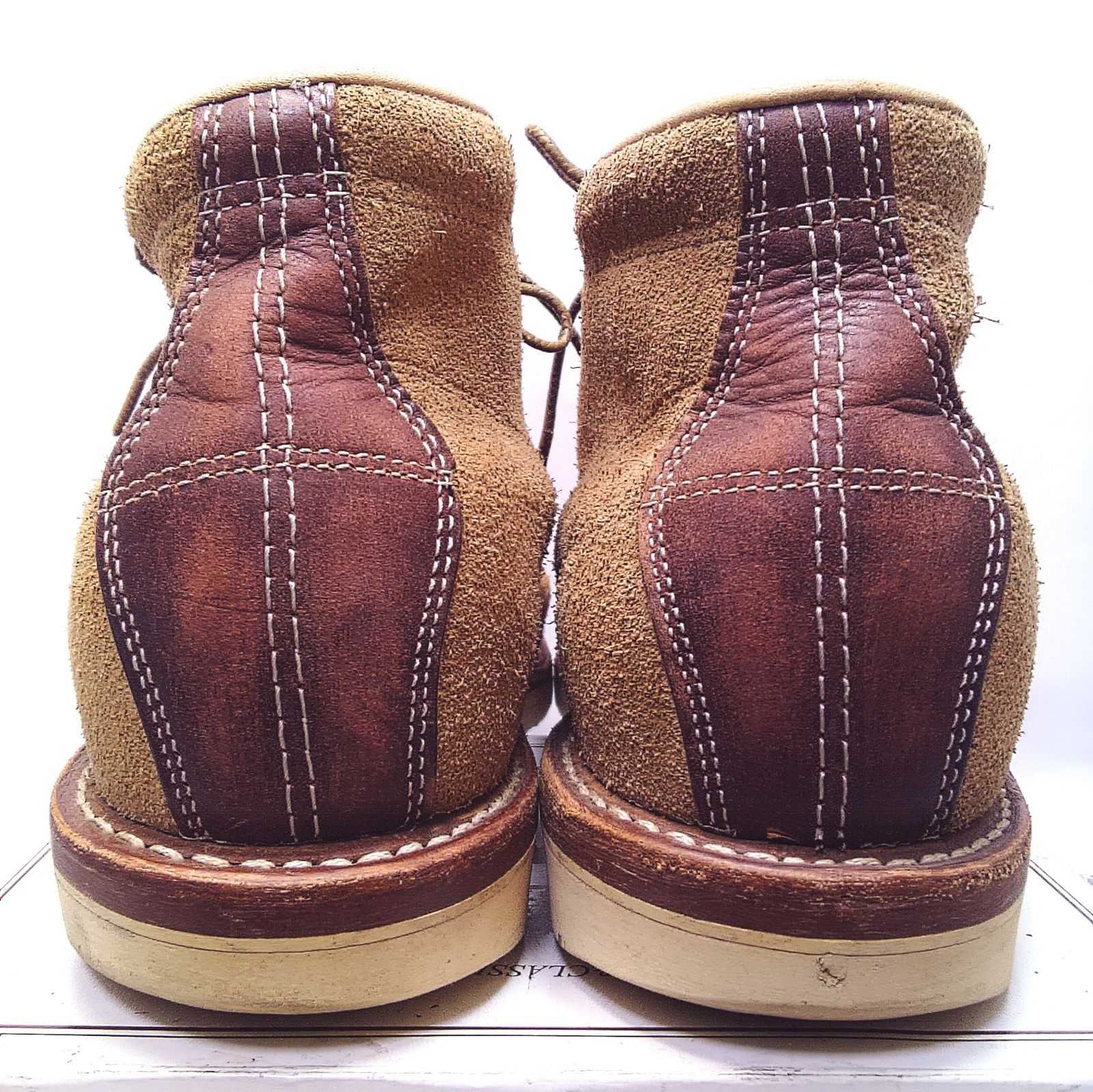 希少】CHIPPEWA チペワ モンキーブーツ ブラウン ベージュ - メルカリ