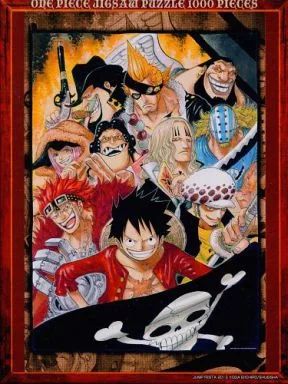 中古】パズル おれ達、海賊世代 「ワンピース」 ジグソーパズル 1000