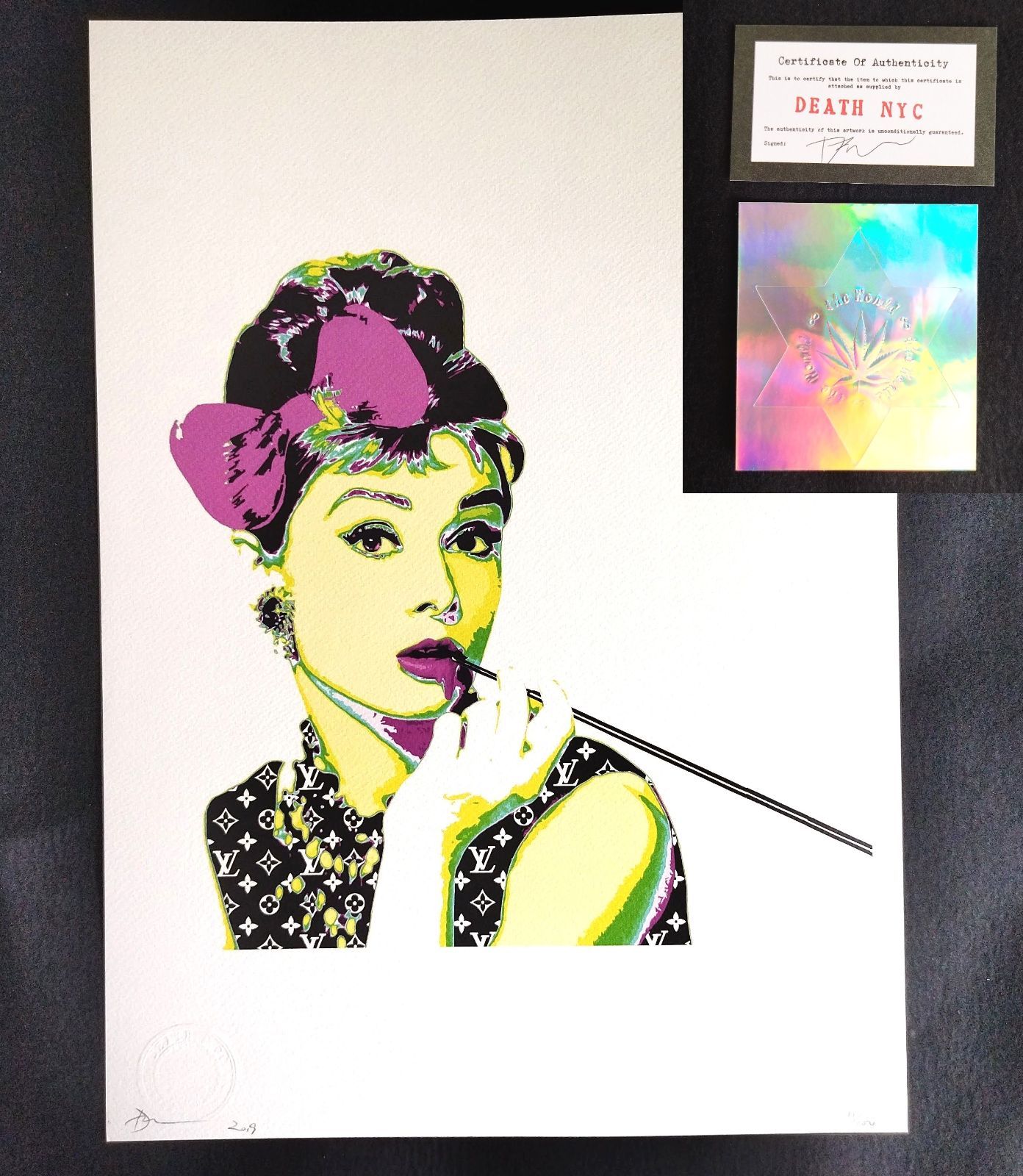 限定100◇DEATH NYC◇オードリーヘップバーン Louis Vuitton ルイ