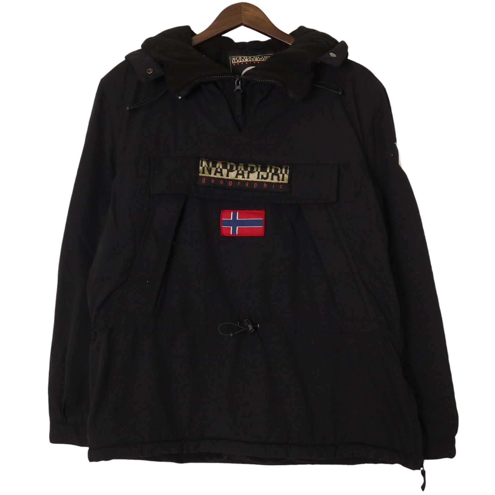NAPAPIJRI ナパピリ アノラックパーカー ジャケット ブラック (メンズ