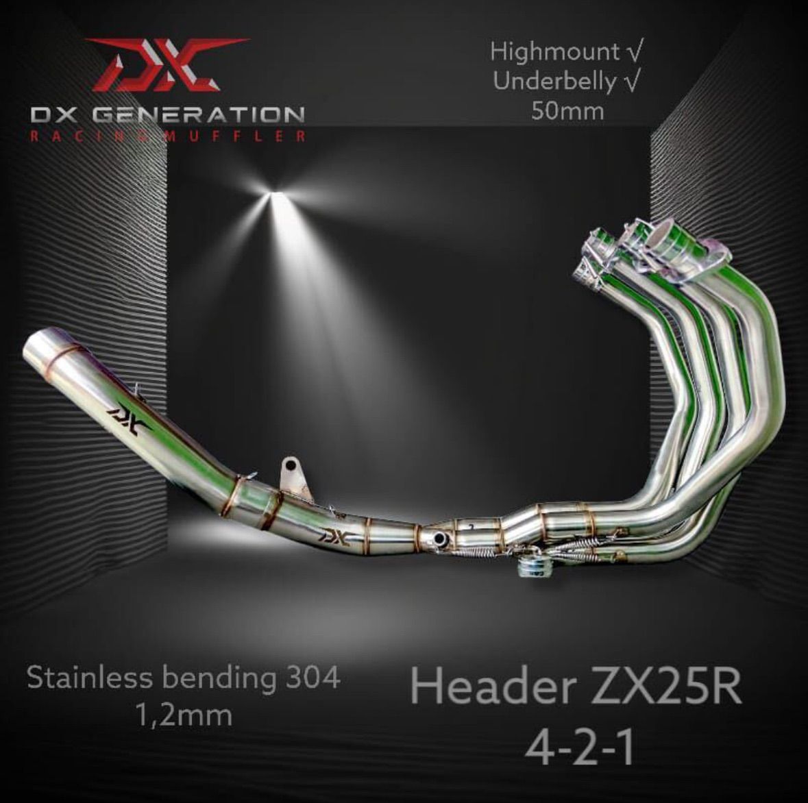 ZX25R/ZX4R エキパイマフラー DX GENERATION - メルカリ