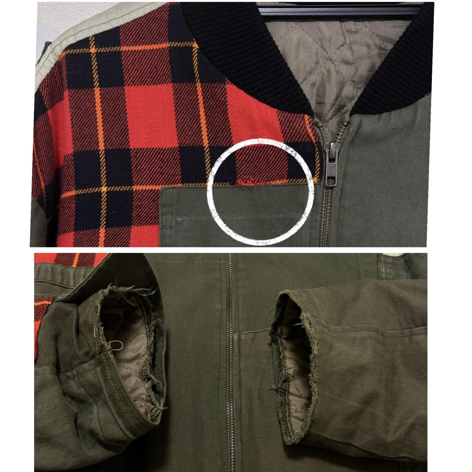 中古 デンハム DENHAM×アトリエリザーブ ATELIER RESERVE コラボ 限定