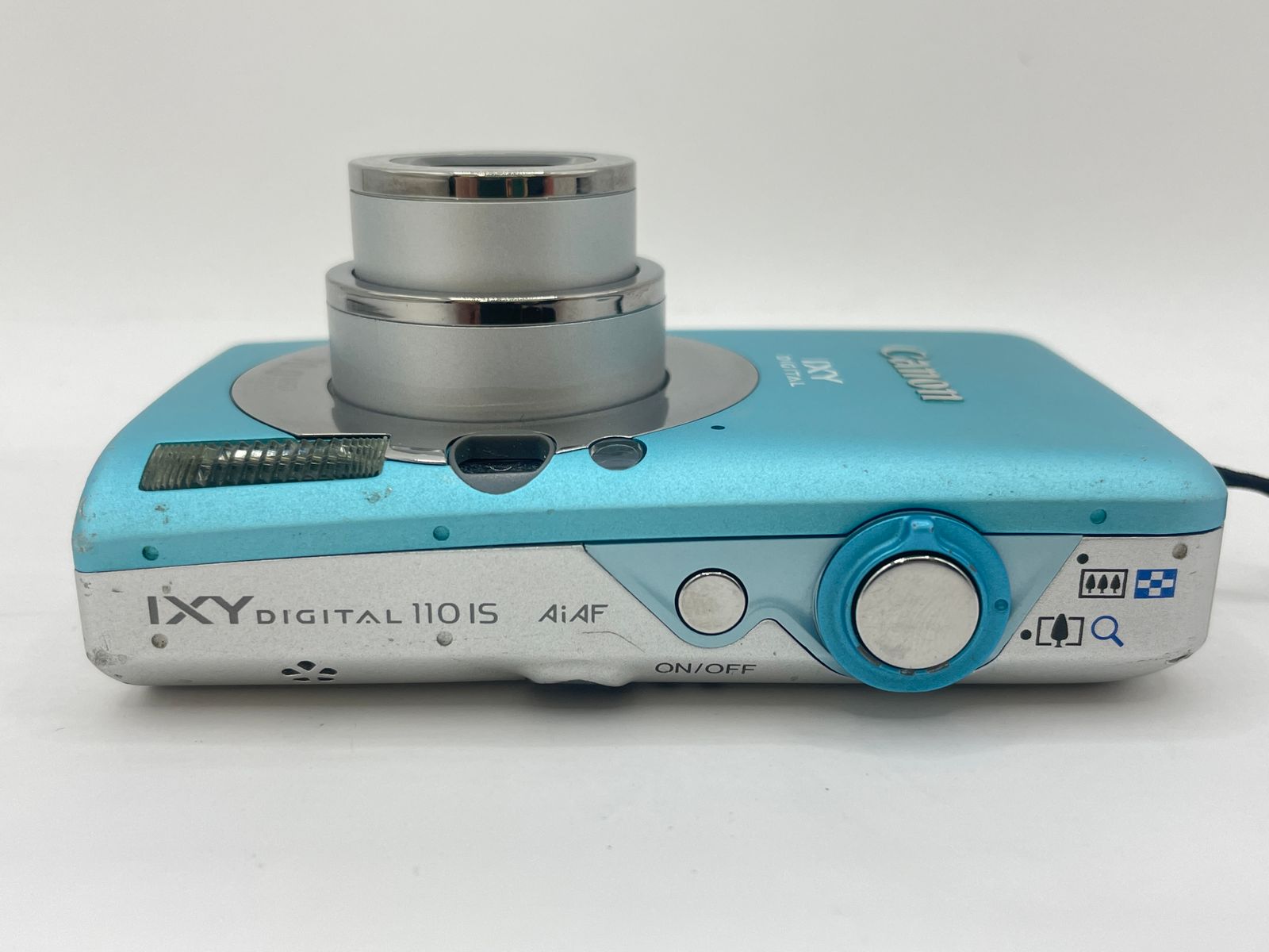 Canon IXY110IS PC1355 水色 ジャンク Canon IXY110IS PC1355 水色