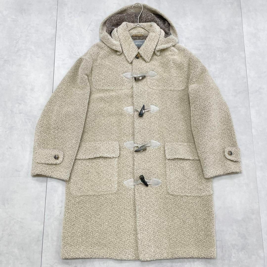 AGNONA アニオナ ダッフルコート アルパカ シャギー ロング フード