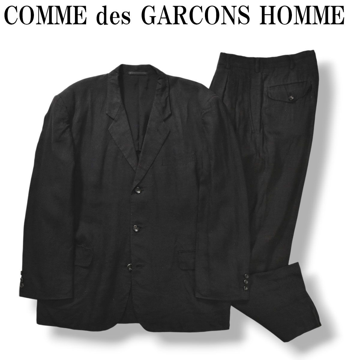 AD2006 コムデギャルソンオム シングルボタン セットアップ COMME des