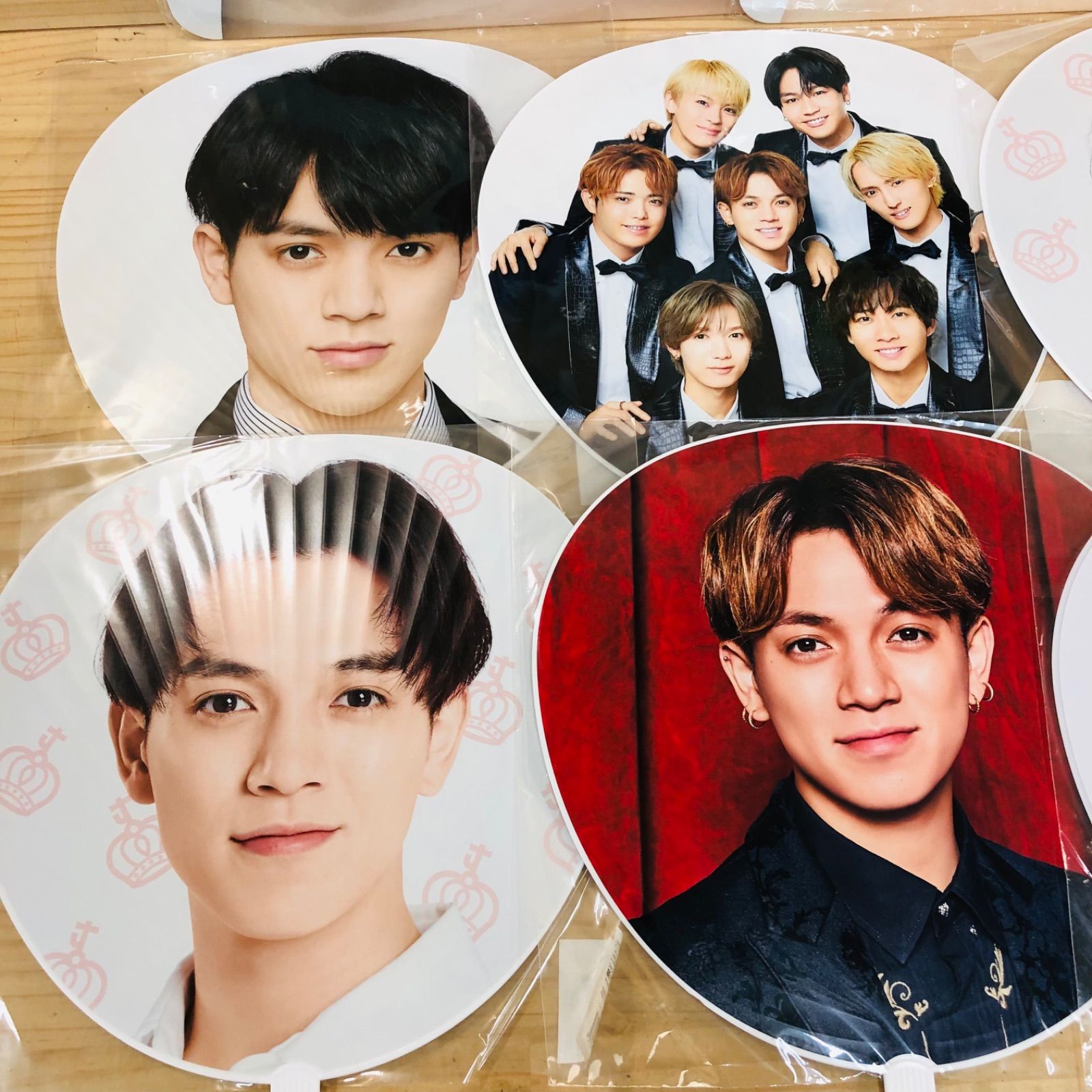 AA42218 まとめ売り Travis Japan トラジャ 宮近海斗 ちゃか うちわ