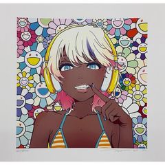 江口寿史・村上隆エディションサイン入りコラボレーション版画