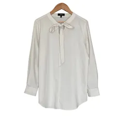 良品 Theory セオリー SHALLOW GGT KIMLY S 長袖 ボウタイ シャツ