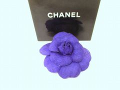 シャネル CHANEL カメリア ファブリック コサージュ ブローチ 【新品