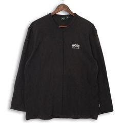 現行 美品】45R 45RPM インディゴ パッチワーク 藍染め 長袖カットソー