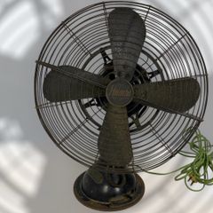 レトロ扇風機 日立 HITACHI製 鉄製 ビンテージファン 動作品