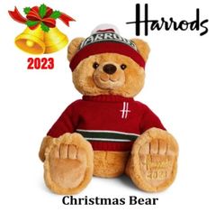 ハロッズ Harrods クリスマスベア 2024 Noah ノア テディベア