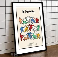 2026年最新】keith haring ポスターの人気アイテム - メルカリ