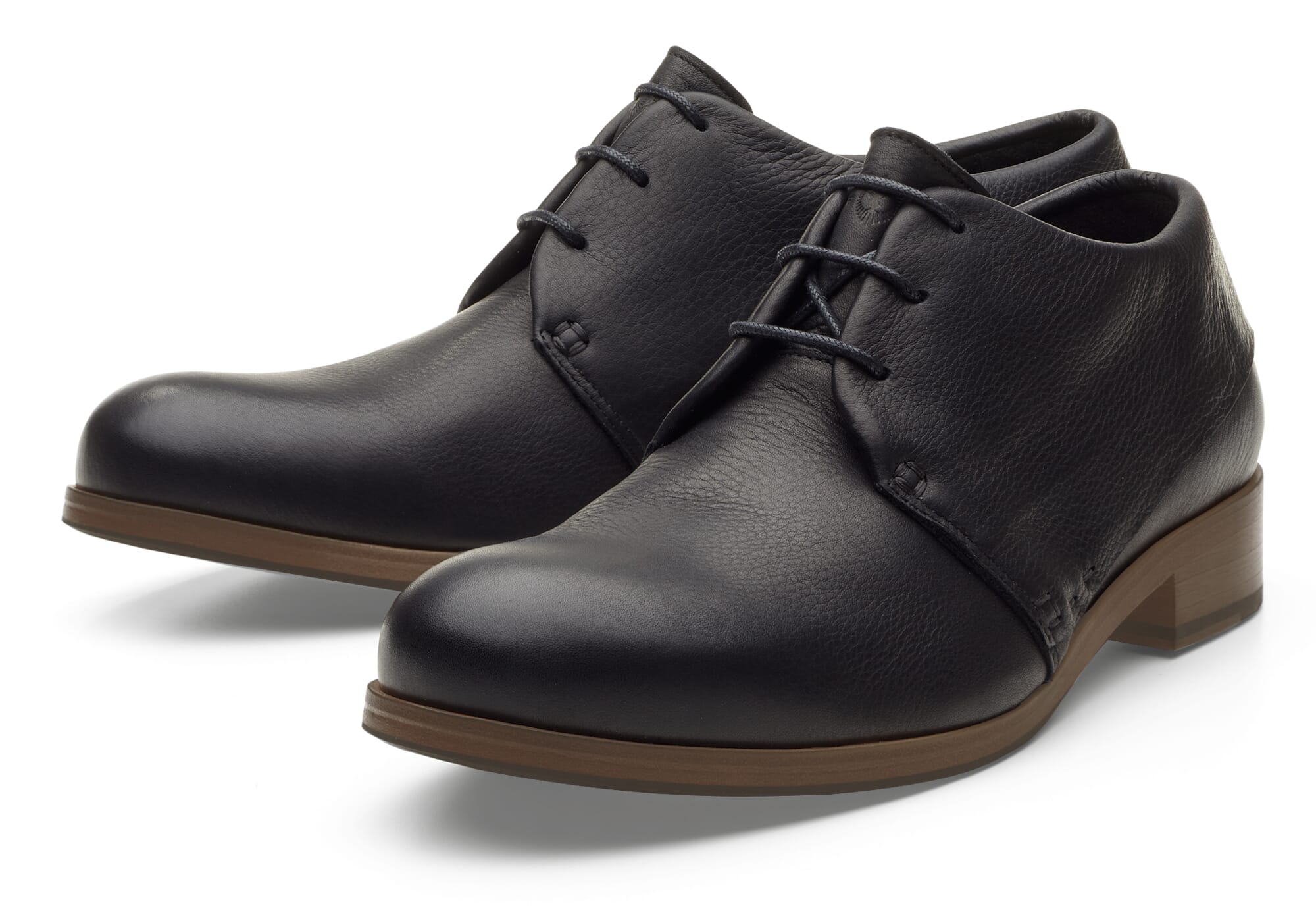 Men low shoe cowhide, Black | Manufactum