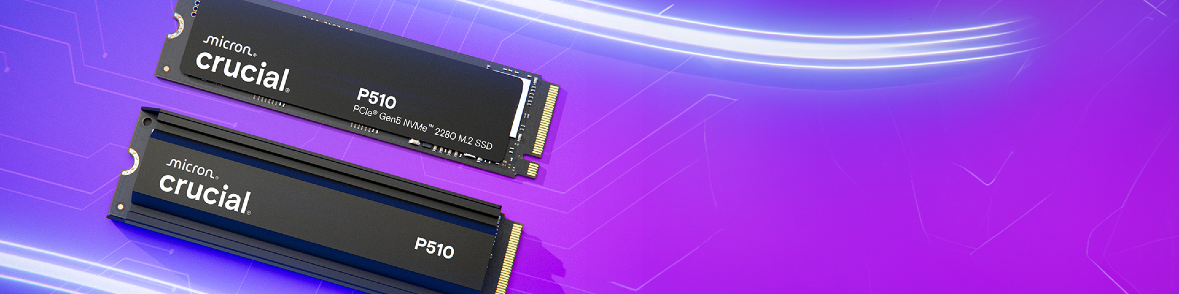 Crucial P510 2TB PCIe Gen5 NVMe M.2 SSD | CT2000P510SSD8 | crucial.com