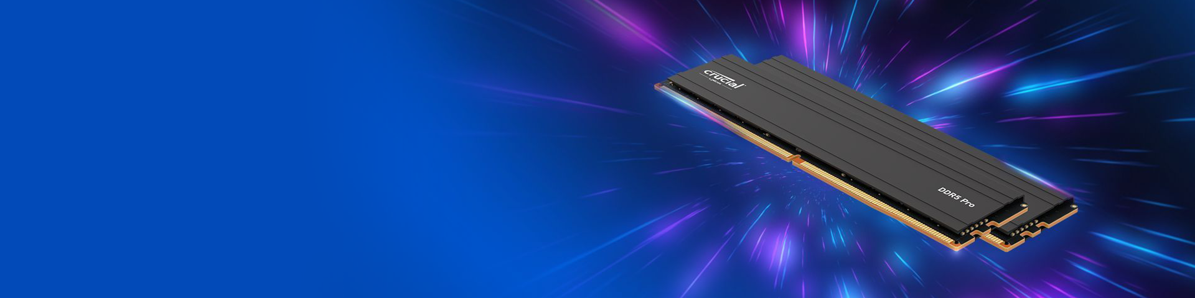 Crucial Pro 32GB Kit (16GBx2) DDR5-5600 UDIMM | CP2K16G56C46U5