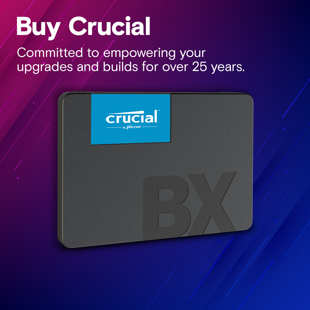 Crucial BX500 4TB 2.5 inch SSD | CT4000BX500SSD1 | Crucial JP